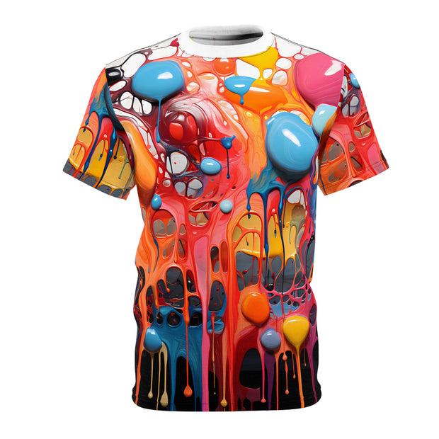 Joyful Chaos Unisex Cut & Sew Tee (AOP)