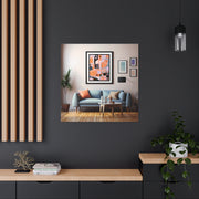 Abstract Art and Couch Canvas Gallery Wraps