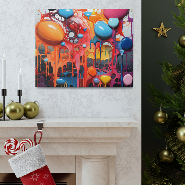 Joyful Chaos #2 Canvas Gallery Wraps