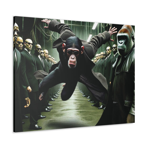 Primal Code: Rebellion in the Ranks Canvas Gallery Wraps