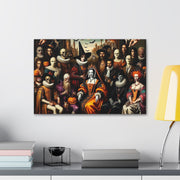 Masquerade of Shadows: An All Hallows' Eve Court Canvas Gallery Wraps