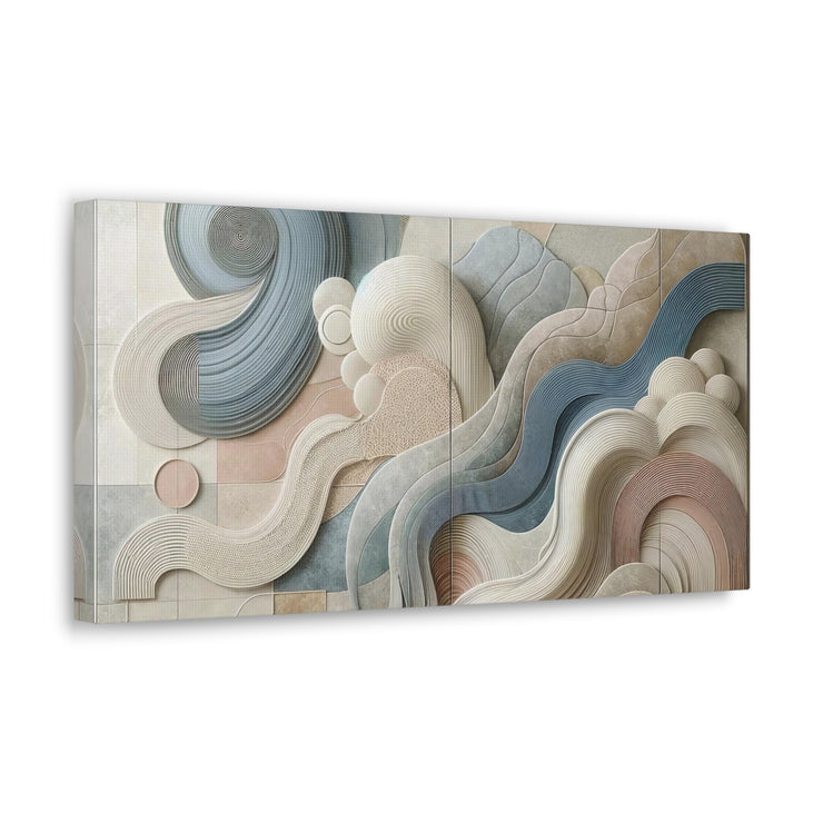 Ethereal Serenity" - Muted Abstract Art