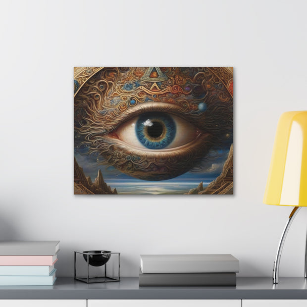 Omniscient Orb: The Cosmic Eye Tapestry