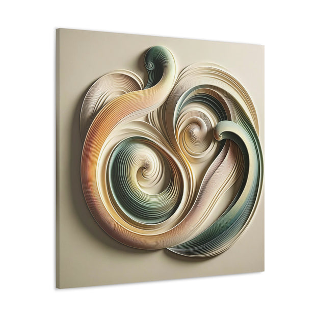 Harmonic Curves" - Soft Abstract Shapes