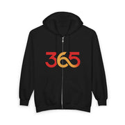 FBA Economy: 365 Strong Zip-Up Hoodie — Circulate the Power, Build the Legacy