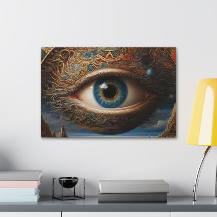 Omniscient Orb: The Cosmic Eye Tapestry