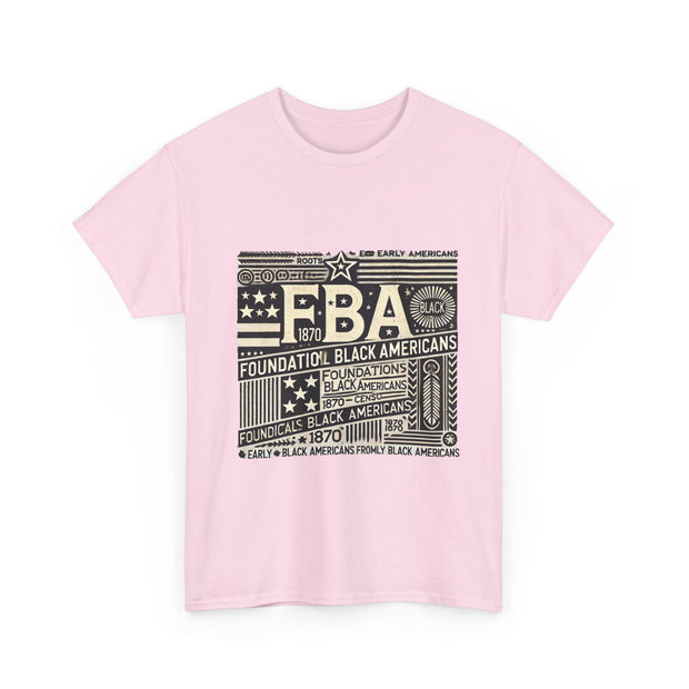 "Foundational Black Americans Heritage Tee – Bold Statement Design