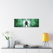 Cyber Ascension: Digital Dawn" Canvas Gallery Wraps