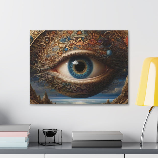 Omniscient Orb: The Cosmic Eye Tapestry