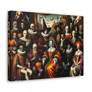 Masquerade of Shadows: An All Hallows' Eve Court Canvas Gallery Wraps