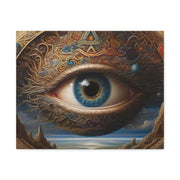 Omniscient Orb: The Cosmic Eye Tapestry