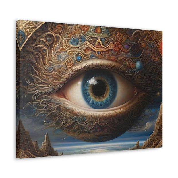 Omniscient Orb: The Cosmic Eye Tapestry