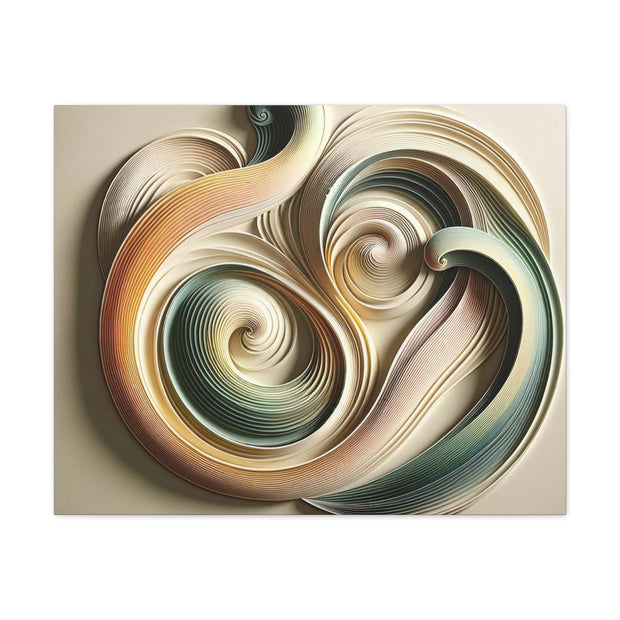 Harmonic Curves" - Soft Abstract Shapes