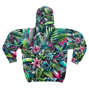 Urban Jungle Flora Zip Hoodie (AOP)