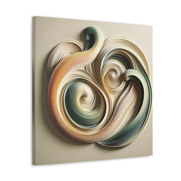 Harmonic Curves" - Soft Abstract Shapes