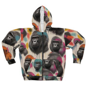 Urban Jungle Splash Gorilla Hoodie