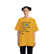 Bold Confidence Tee – Handicap Sign Urban Statement Shirt