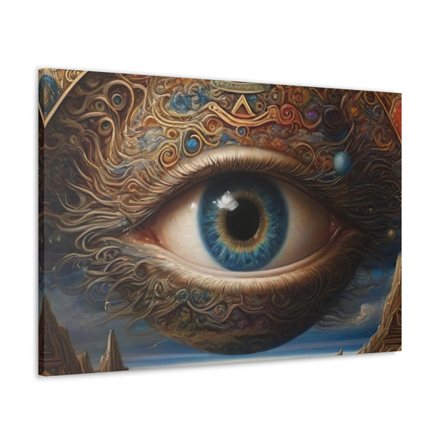 Omniscient Orb: The Cosmic Eye Tapestry