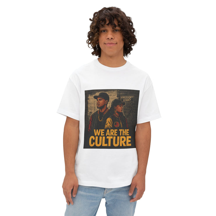 We Are The Culture – Statement Tee by Mucho Art