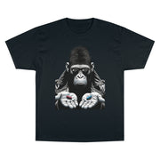 Morpheus-Inspired Ape Pill Holder High-Contrast T-Shirt