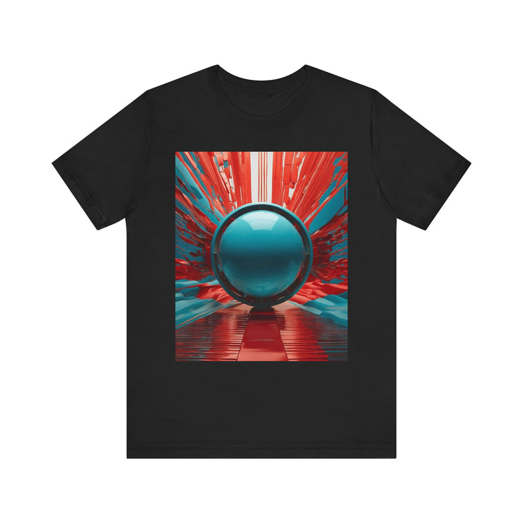 Cerulean Pulse: The Orbital Perspective Tee