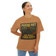 We Built This City – Foundational Power Tee by Mucho Art