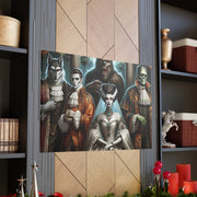 Gothic Gathering: An Enigmatic Court Canvas Gallery Wraps