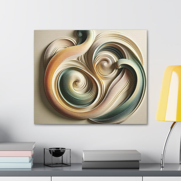 Harmonic Curves" - Soft Abstract Shapes