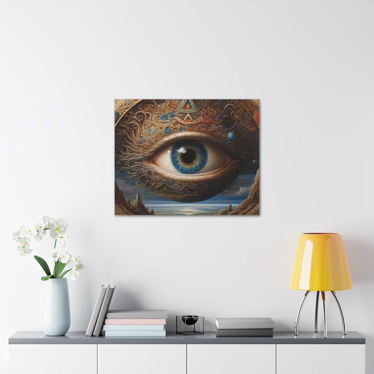 Omniscient Orb: The Cosmic Eye Tapestry