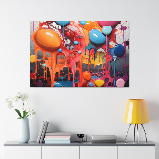 Joyful Chaos #2 Canvas Gallery Wraps