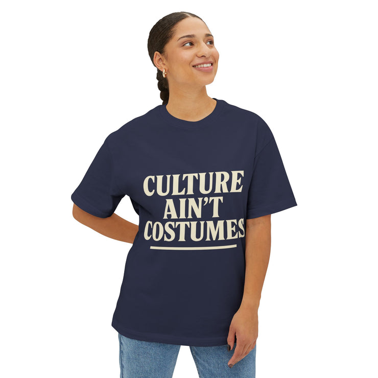 Culture Ain’t Costumes” – Unapologetic FBA Statement Tee