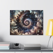 Hypnotic Whirlpool, Fragmented Portraits Canvas Gallery Wraps