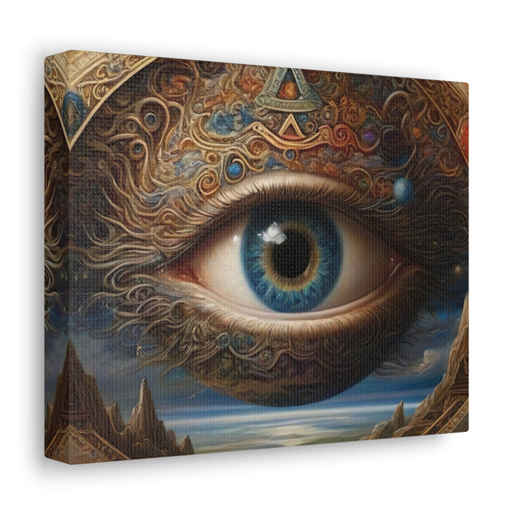 Omniscient Orb: The Cosmic Eye Tapestry