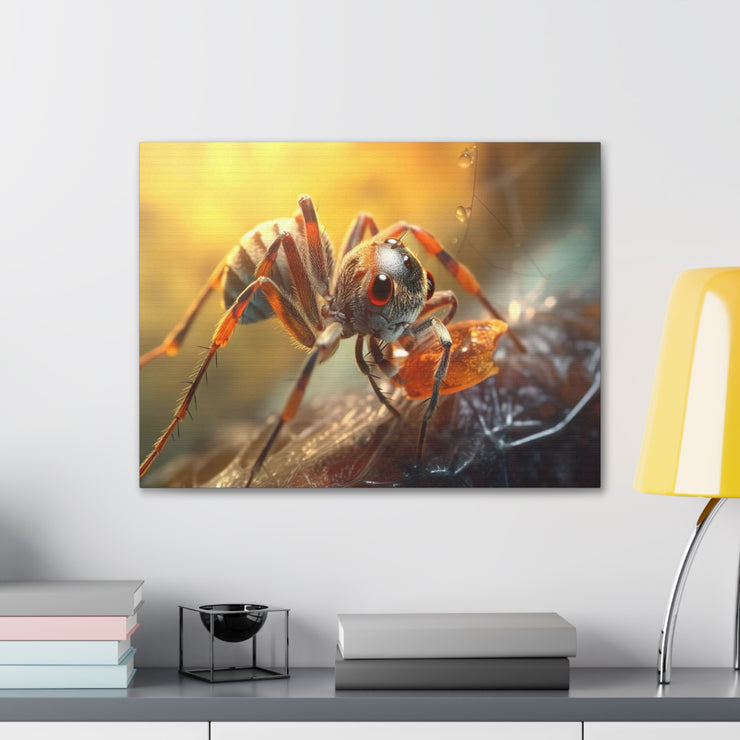 Ant in close up Canvas Gallery Wraps