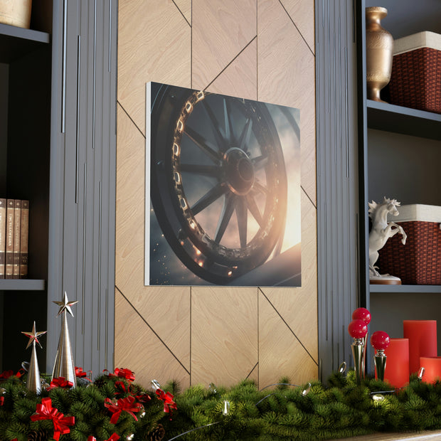 Wheel in sky Canvas Gallery Wraps