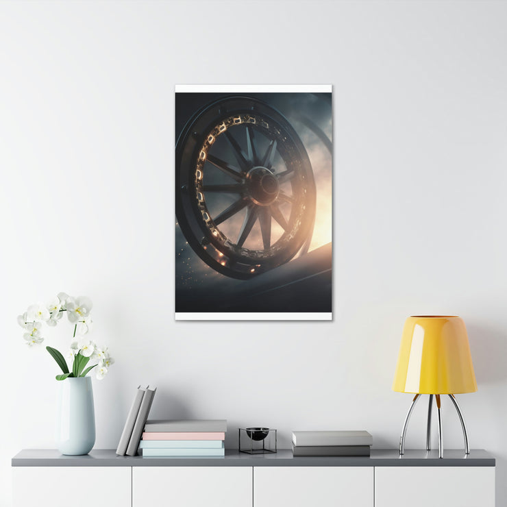 Wheel in sky Canvas Gallery Wraps