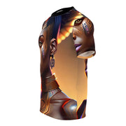 Afrofuturistic Princess Unisex Cut & Sew Tee (AOP)