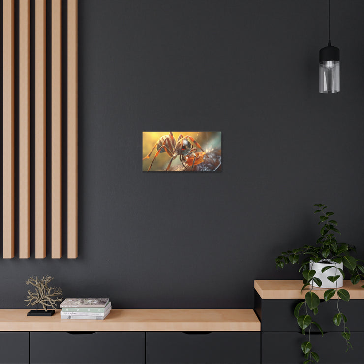 Ant in close up Canvas Gallery Wraps