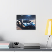 Lamborghini in Space Canvas Gallery Wraps