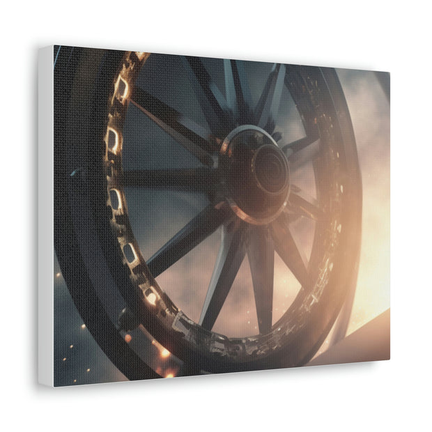 Wheel in sky Canvas Gallery Wraps