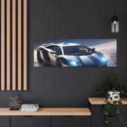 Lamborghini in Space Canvas Gallery Wraps