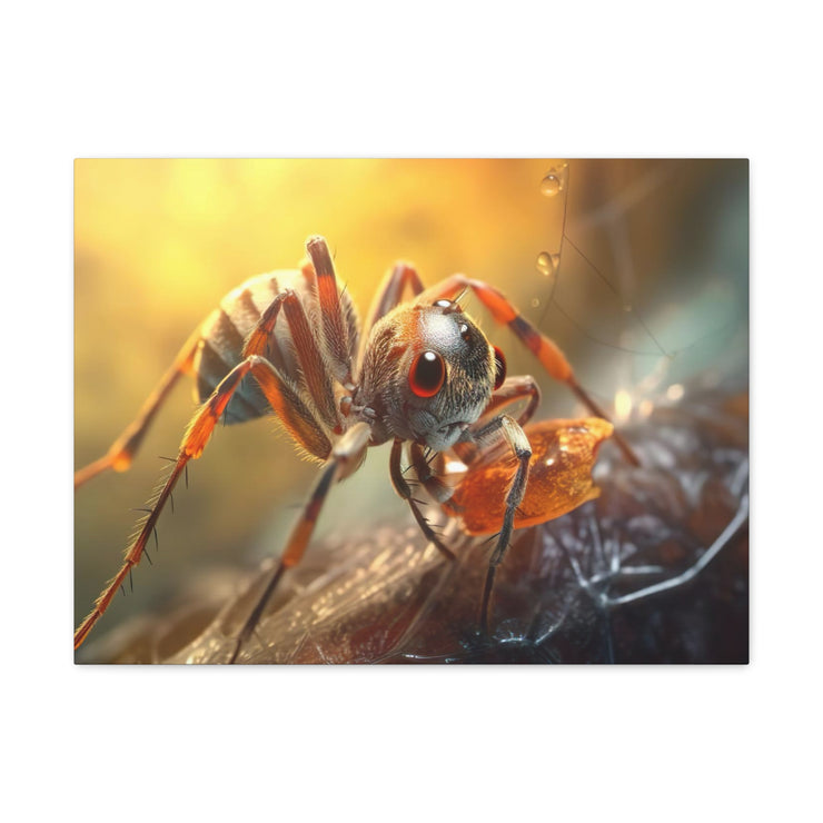 Ant in close up Canvas Gallery Wraps