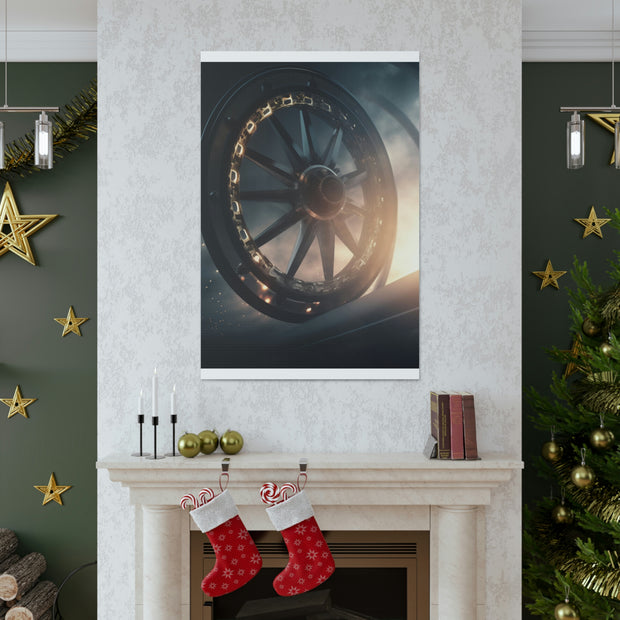 Wheel in sky Canvas Gallery Wraps