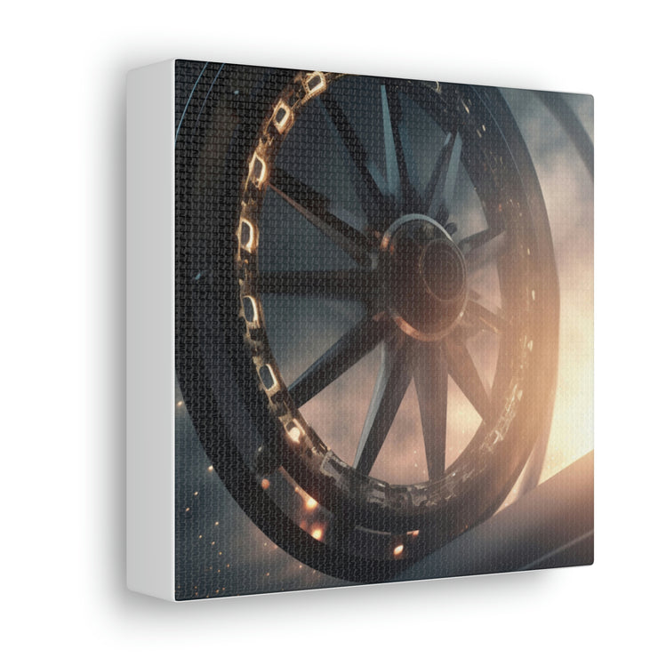 Wheel in sky Canvas Gallery Wraps