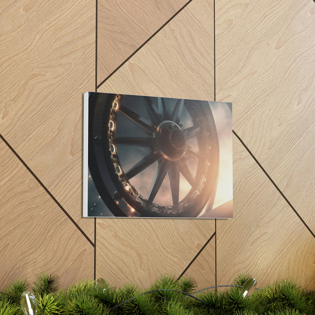 Wheel in sky Canvas Gallery Wraps