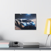 Lamborghini in Space Canvas Gallery Wraps