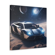 Lamborghini in Space Canvas Gallery Wraps