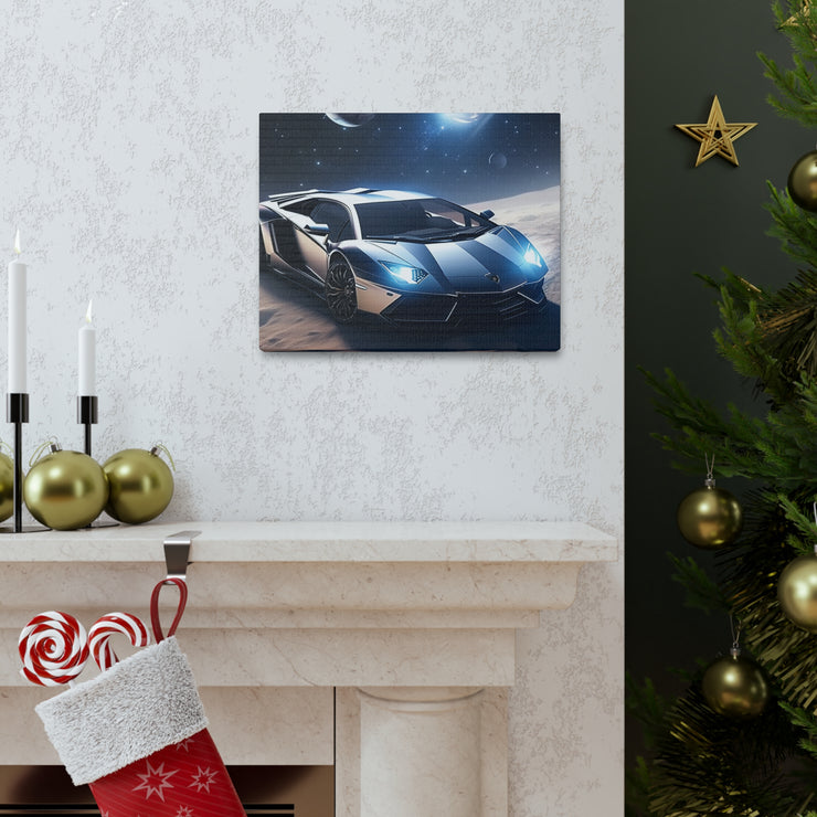 Lamborghini in Space Canvas Gallery Wraps