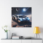 Lamborghini in Space Canvas Gallery Wraps