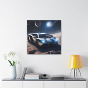 Lamborghini in Space Canvas Gallery Wraps